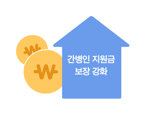 간병인 지원금 보장 강화